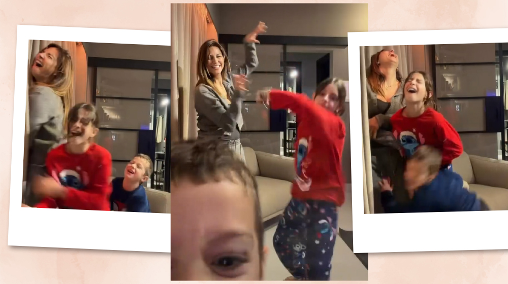 Κωνσταντίνα Ευριπίδου: Ο χορός στο Instagram με τα παιδιά της που λατρέψαμε [βίντεο]