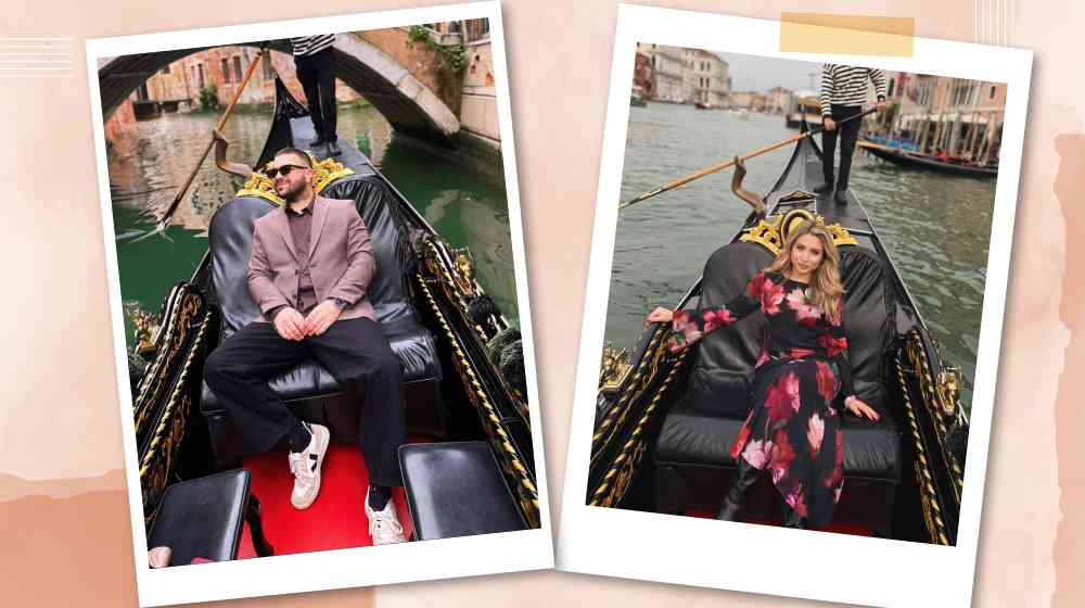 Χάρης Παπαθεοχάρους: Τα ρομαντικά στιγμιότυπα στη Βενετία με τη σύζυγό του [εικόνες]