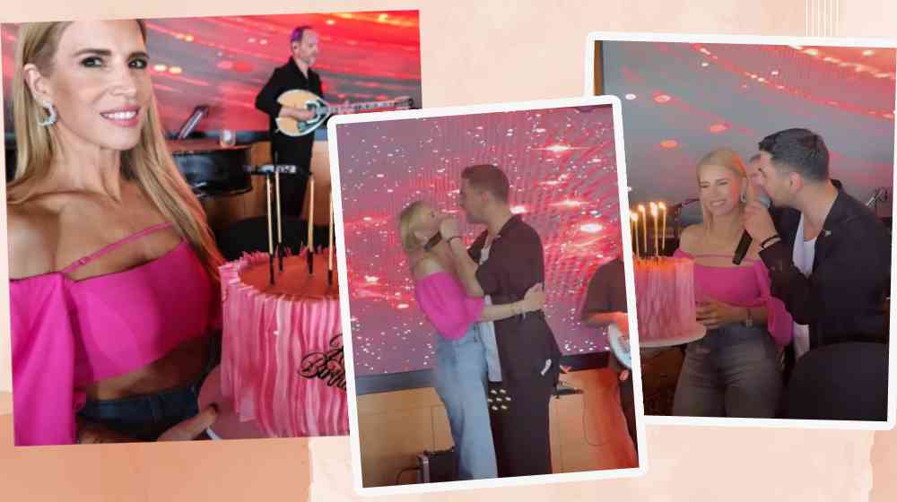 Έλενα Ανδρέου: Γιόρτασε τα γενέθλιά της με τον σύζυγό της να της τραγουδά [βίντεο]