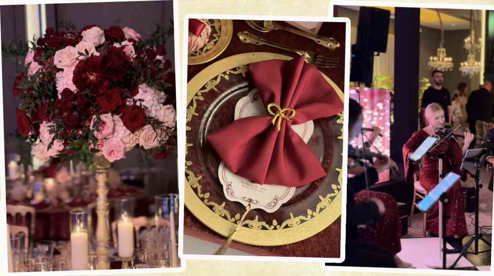 Το ρομαντικό σκηνικό στο wedding party Φειδία – Στυλιάνας [βίντεο]