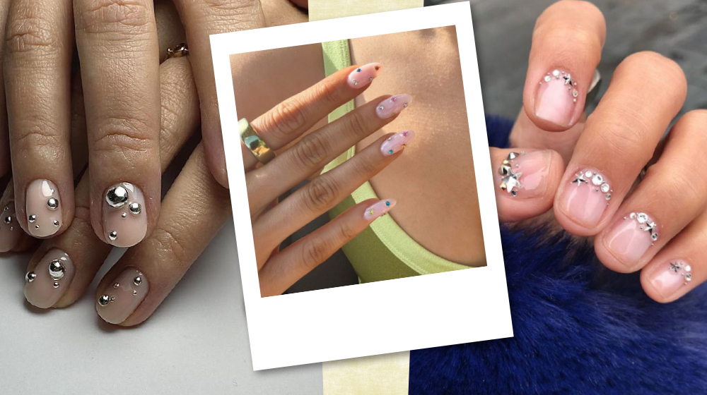 Bejeweled nails: Η πιο λαμπερή τάση μανικιούρ της σεζόν