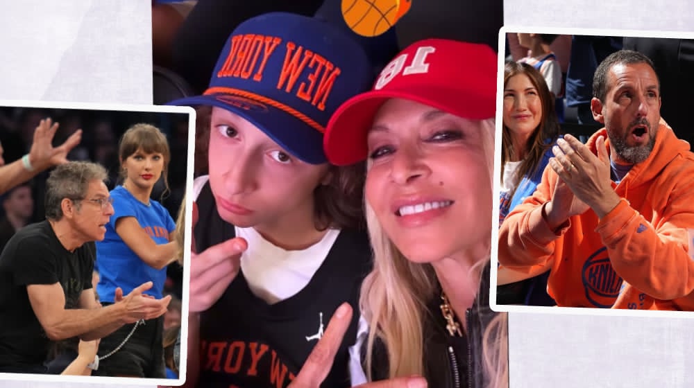 Άννα Βίσση: Στις κερκίδες του NBA με τον εγγονό της και διάσημους stars [εικόνες & βίντεο]
