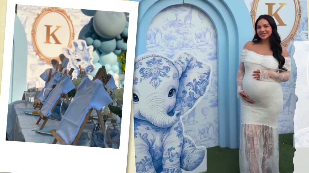 Στέφανη Σόλωνος: Το εντυπωσιακό baby shower λίγο πριν τον ερχομό του γιου της [εικόνες & βίντεο]