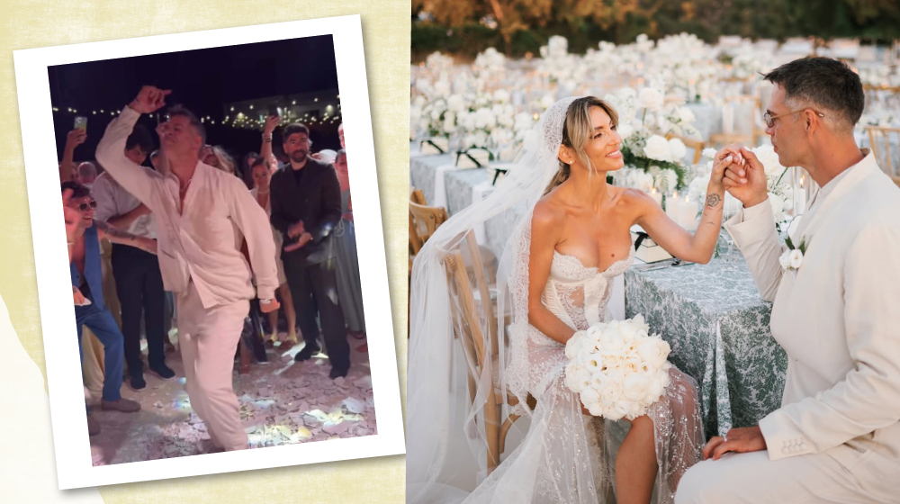 Bruno Cerella: Χόρεψε μπάλλο στα σπασμένα πιάτα στο wedding party [βίντεο]