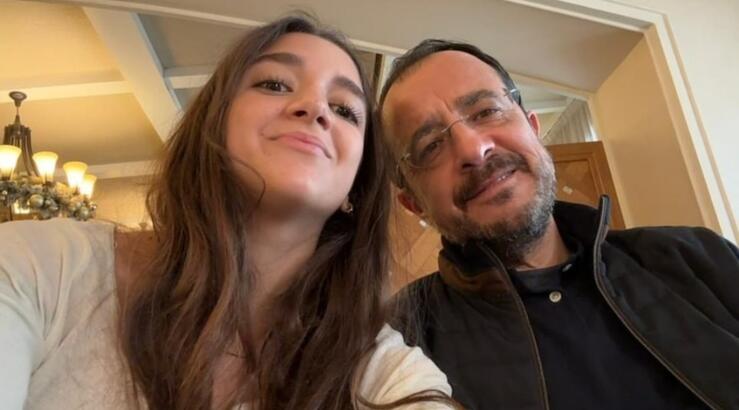 Νίκος Χριστοδουλίδης: Η ανάρτηση για τα 15α γενέθλια της κόρης του, Δέσποινας [εικόνες]