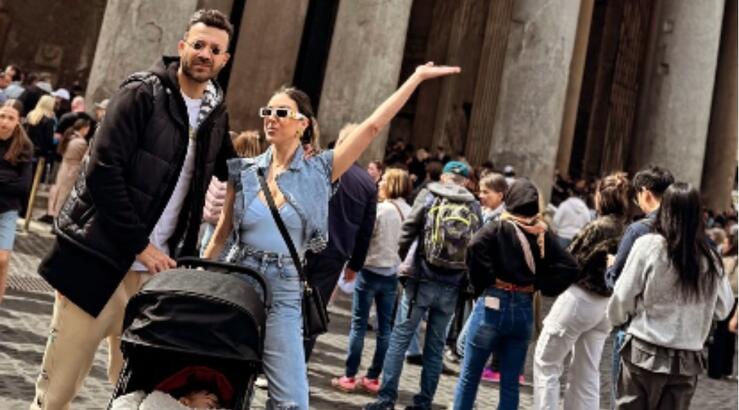 Γεωργία Βρανά: Οικογενειακή απόδραση στη Ρώμη [εικόνες]