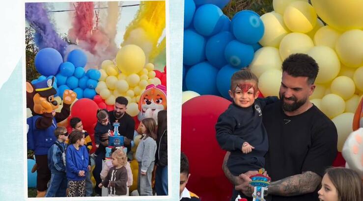 Δημήτρης Αλεξάνδρου: Το πάρτι υπερπαραγωγή για τα 3α γενέθλια του γιου του Πάρη [βίντεο]