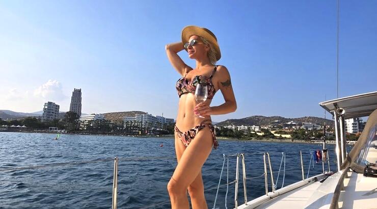 Μαρία Ιωάννου: Η σκαφάτη βόλτα και οι εντυπωσιακές φωτογραφίες