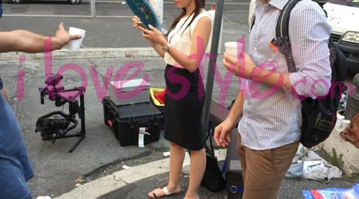 Kαταιγίδα: Εικόνες από τα γυρίσματα στην Ρώμη και στην Θεσσαλονίκη