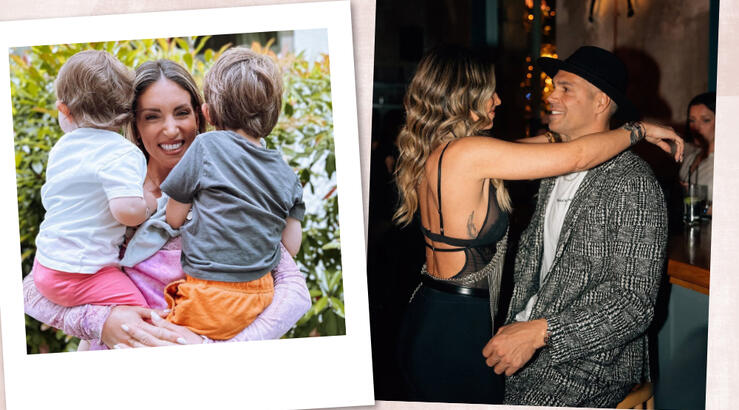 "Ο Μάξιμος και η Σιέννα αγαπάνε πολύ τον Bruno" - Η συγκατοίκηση με τα παιδιά της [εικόνα]