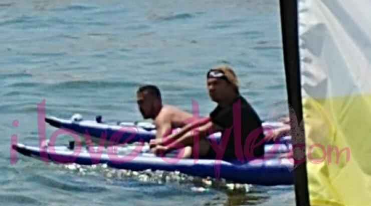 “Σκάσε και κολύμπα”: Τα πρώτα στιγμιότυπα του Τρύφωνα Σαμαρά από τα γυρίσματα των αγωνισμάτων! [βίντεο]