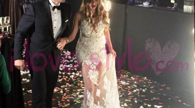 Κυριάκος Πελεκάνος – Τατιάνα Ησαΐα: Η είσοδος στο γαμήλιο πάρτι, η πολυώροφη τούρτα και η εντυπωσιακή διακόσμηση!