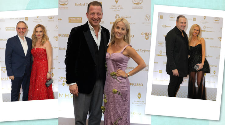 7 επώνυμα ζευγάρια του νησιού που εντοπίσαμε στο red carpet των Cyprus Eating Awards 