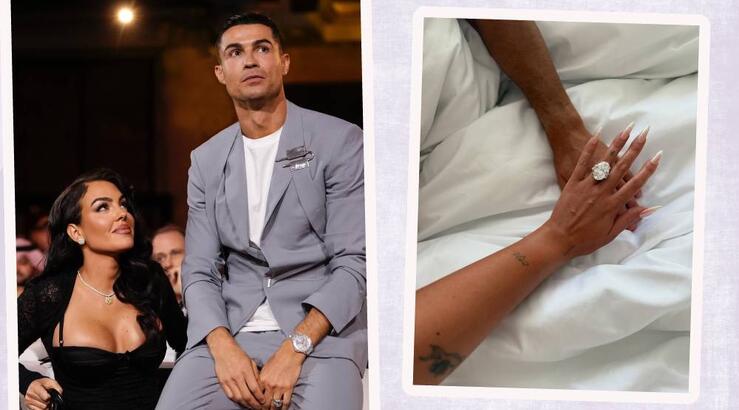 Πόσο κοστίζει το τεράστιο διαμάντι που χάρισε ο Cristiano στη Georgina για την πρόταση γάμου;
