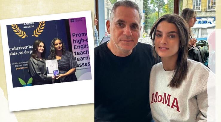 Περήφανος ο Νικόλας Παπαδόπουλος: Απονεμήθηκε στην κόρη του η υψηλότερη διάκριση στην Ευρώπη [εικόνες]