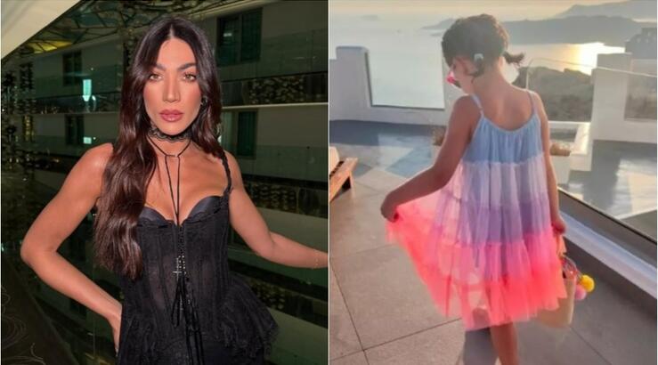 Ήβη Αδάμου: Διαβάζει στην κόρη της και δημοσίευσε ένα υπέροχο στιγμιότυπο