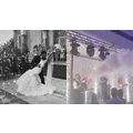Χρυσόστομος Φλουρέντζου - Χριστιάνα Μάρκου: Ο γάμος τους μαγνήτισε τα βλέμματα στο Παραλίμνι