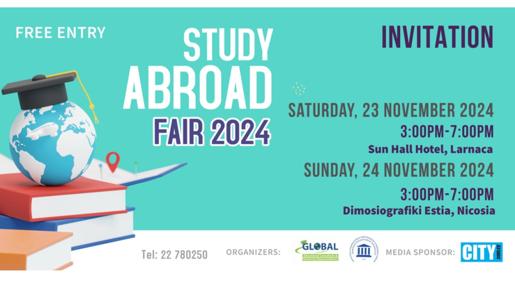 "Study Abroad Fair 2024" - Μια Πολυμορφική Έκθεση για Σπουδές στο Εξωτερικό