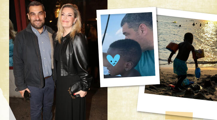 Ελισάβετ Μουτάφη: Μιλάει πρώτη φορά για την υιοθεσία του γιου της από την Αφρική 