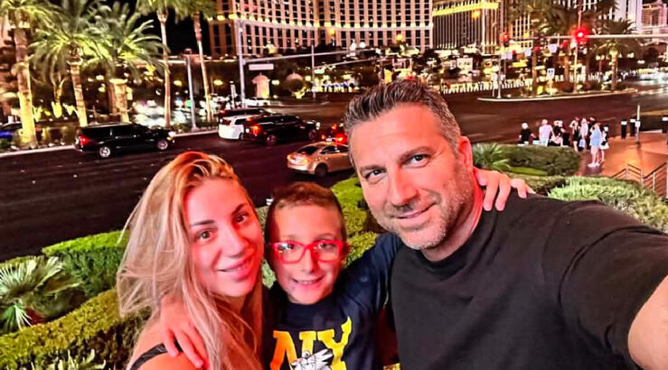 Κυριάκος Πελεκάνος: Οικογενειακώς στο Las Vegas [εικόνες]