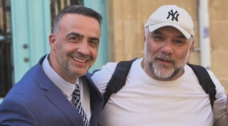 Μιχάλης Σοφοκλέους: Η τυχαία συνάντηση με τον Γρηγόρη Αρναούτογλου στη Λευκωσία [εικόνες]