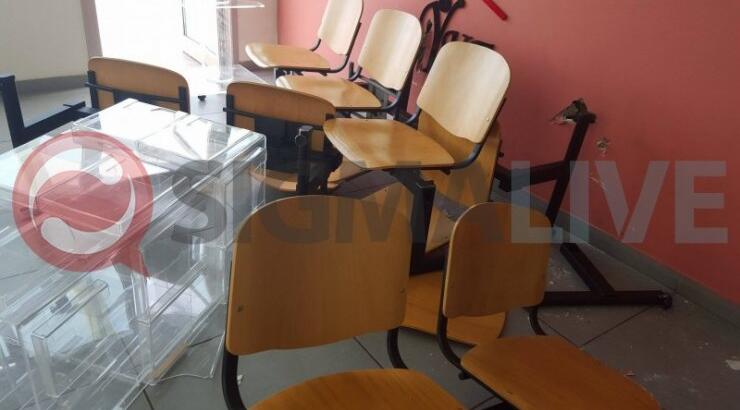 Πολίτης τα έκανε γυαλιά καρφιά στο Γρ.Ευημερίας Κ.Πολεμιδίων