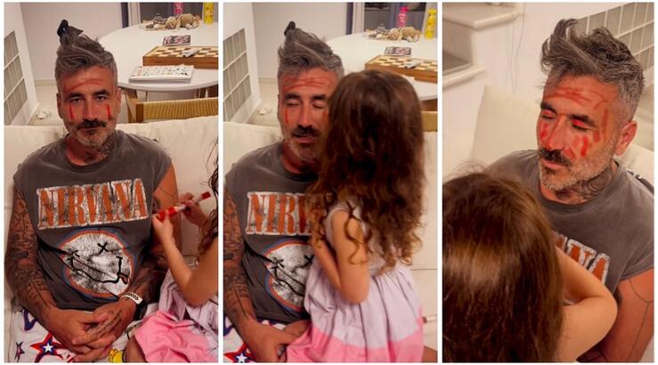 Γιώργος Μαυρίδης: Η κόρη των Τανιμανίδη - Μπόμπα τον μεταμορφώνει σε "γατουλίτσα" στις διακοπές τους [βίντεο]