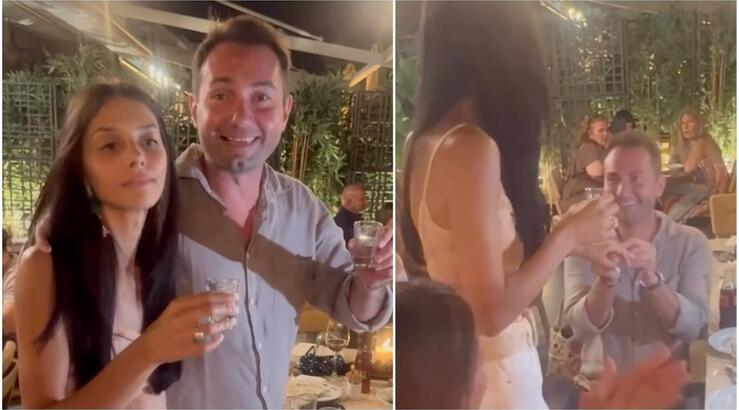 Άννα Μπεζάν - Δημήτρης Παππάς: Της έκανε πρόταση γάμου στο party γενεθλίων τους [βίντεο]