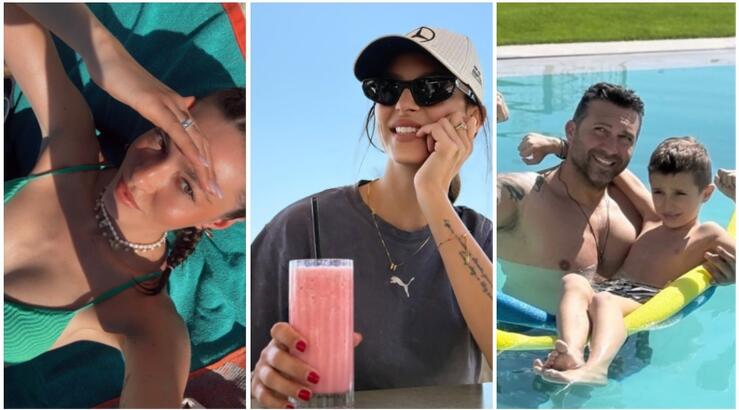 Επώνυμοι Κύπριοι που έκαναν τις πρώτες βουτιές για φέτος [εικόνες]