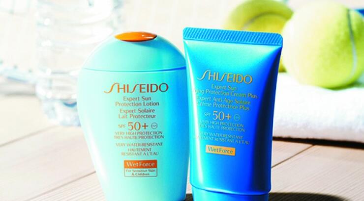 Το καλοκαίρι επιλέγουμε αντηλιακά... Shiseido