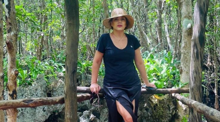 Ελένη Ράντου Το ταξίδι στο εξωτερικό για χάρη της κόρης της, Νικολέττας [εικόνα]