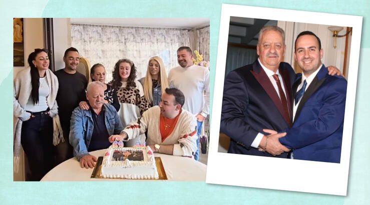 Μαυρίκιος Μαυρικίου: Κοινά γενέθλια με τον πατέρα του - Έσβησαν μαζί τη γενέθλια τούρτα τους [βίντεο]