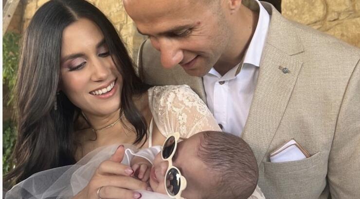 Milan Trajkovic - Νίκη Σταύρου: Βάφτισαν την κόρη τους - Η πρώτη εικόνα