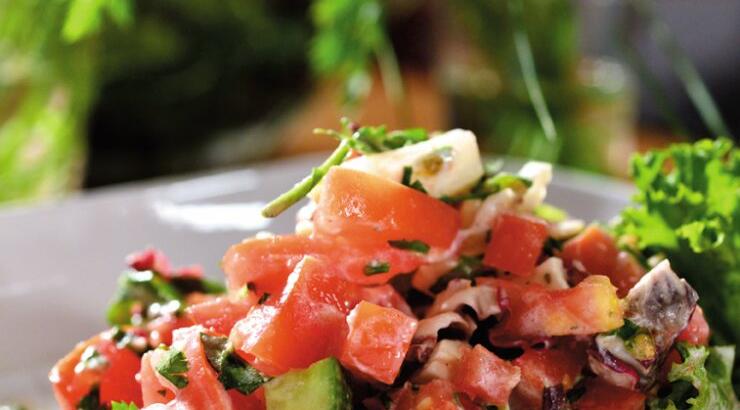 Αμερικάνικη ψιλοκομμένη σαλάτα