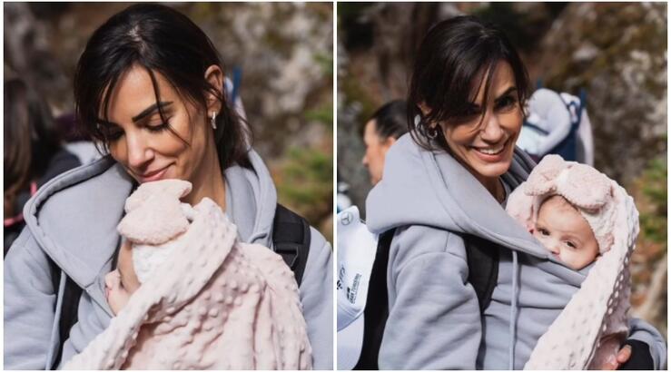 Ελισάβετ Σπανού για τον πατέρα της κόρης της: "Το κακό ήταν ότι το συνειδητοποιήσαμε όταν ήμουν έγκυος"