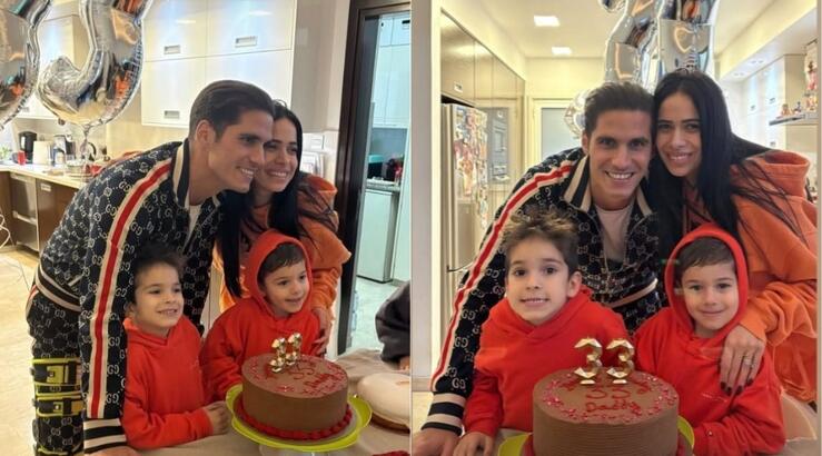 Πιέρος Σωτηρίου: Επέστρεψε στην Κύπρο και γιόρτασε τα γενέθλια του με την οικογένεια του