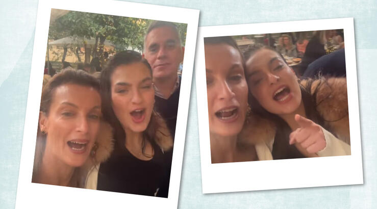 Γιώτα Παπαδοπούλου: Το ξέφρενο βίντεο για τα 20α γενέθλια της πρωτότοκης κόρης της