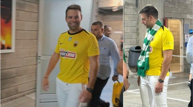 Στέφανος Κασσελάκης: Στη Λευκωσία για να παρακολουθήσει ποδοσφαιρικό αγώνα