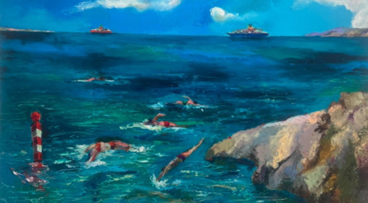 Εγκαίνια ατομικής έκθεσης “Mare Nostrum” – Κωστής Γεωργίου στην Golden Gallery by Kapatays.