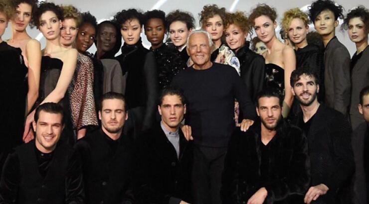 MFW: Το fashion show του Giorgio Armani [εικόνες]