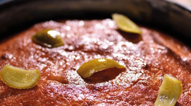 Σιροπιαστό κέικ με λάιμ