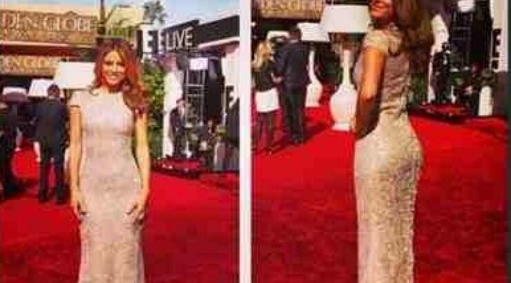 Η Μαρία Μενούνος στις Χρυσές Σφαίρες