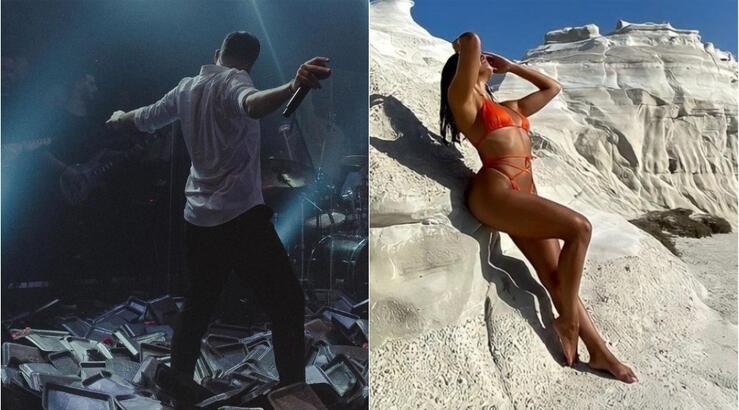 Διέρρευσαν τρυφερές εικόνες κούκλου Έλληνα τραγουδιστή με παίκτρια του Survivor