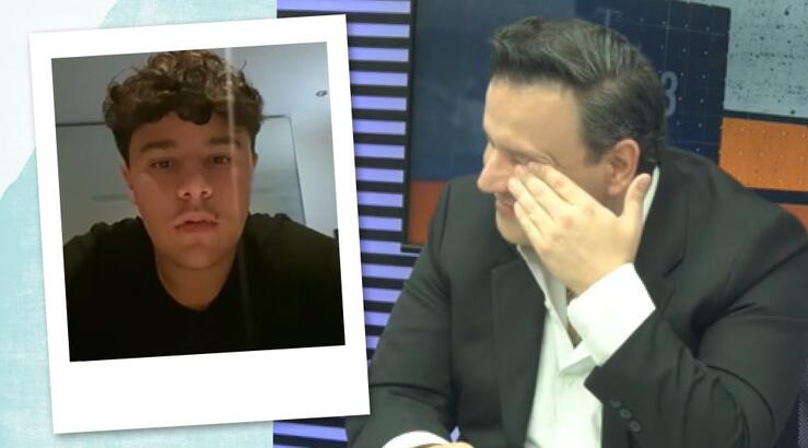 Σταματάρης: Τα δάκρυα του ακούγοντας τον 14χρονο γιο του να μιλάει για εκείνον [βίντεο]