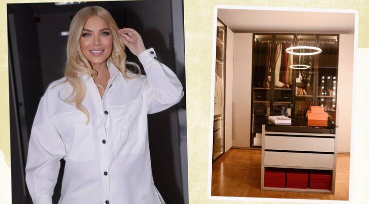 Η Κατερίνα Καινούργιου έφτιαξε στο σπίτι της το πιο ονειρεμένο dressing room [βίντεο]
