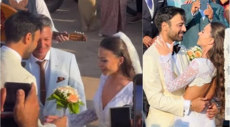 Ανδρέας Γεωργίου: Η γεμάτη συγκίνηση στιγμή που ο πατέρας της Σιμώνης του παραδίδει τη νύφη [βίντεο]