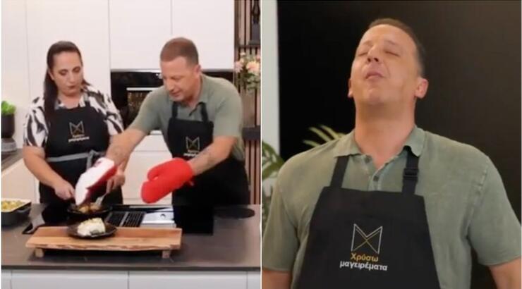 Τσουρούλλης: Μαγείρεψε με τη Λέφου αρνί στο φούρνο και εκμέκ πορτοκαλιού [βίντεο]