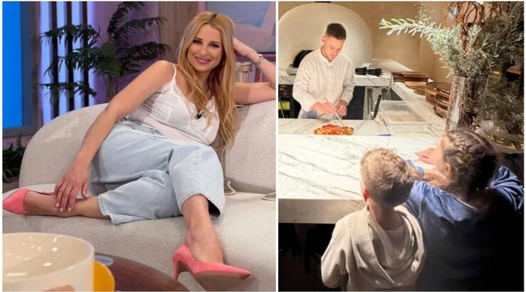 Χριστιάνα Αριστοτέλους: Το δείπνο που ενθουσίασε τα παιδιά της στην Πάφο [εικόνες]