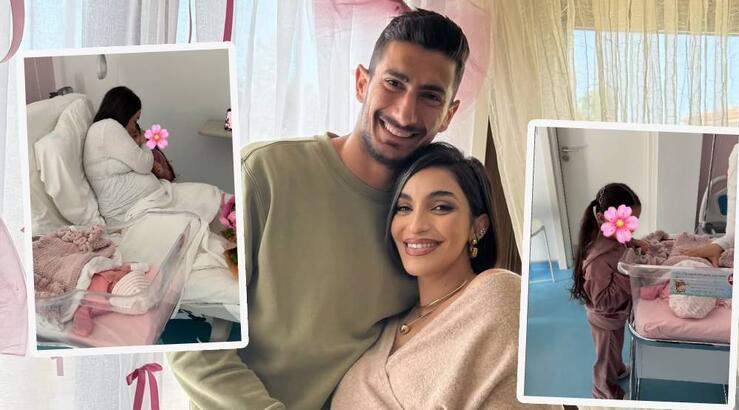 Άντρεα Νικολάου – Παναγή: Η συγκινητική στιγμή που η κόρη της συναντά πρώτη φορά τη νεογέννητη αδερφή της 