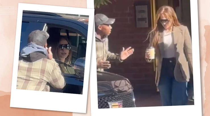 Jennifer Lopez: Έγινε viral η στιγμή που έδωσε λεφτά σε άστεγο κρατώντας τσάντα 80.000 δολαρίων [βίντεο]